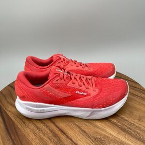 Brooks Adrenaline GTS 24 Shoes Womens Size 9 B Red Running Comfort Walking Gym